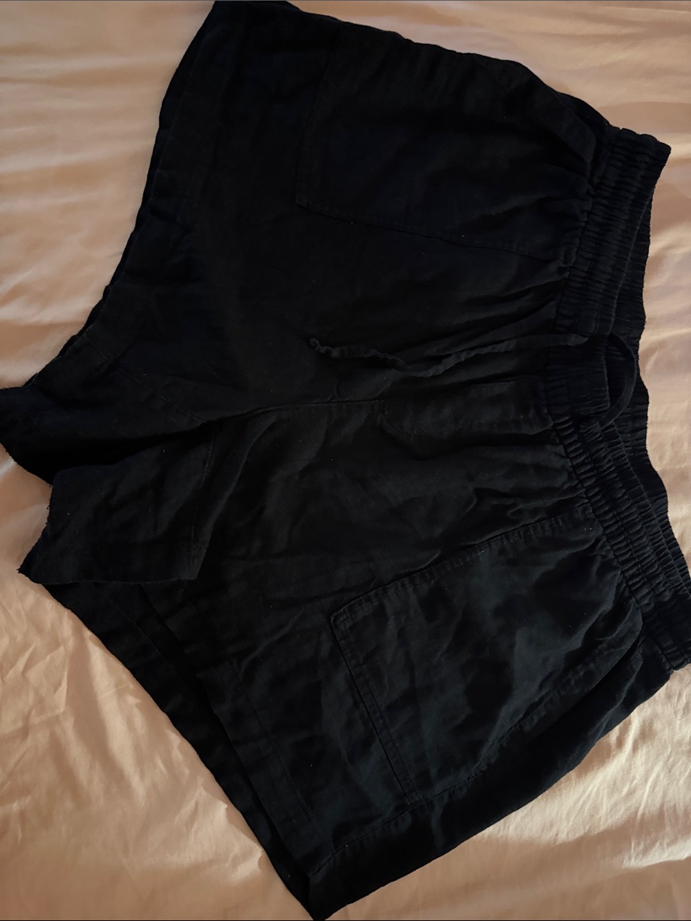 Old Navy Women's Black Elastic Waist Athletic Shorts
